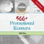 Promotional Banners PSD Files